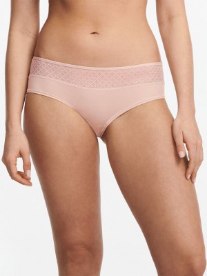 Beige Rose Women Chantelle Norah Chic Hipster Panty | FDZ3385YO