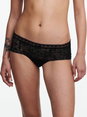 Black Women Chantelle Day to Night Hipster Panty | FEY5010BP