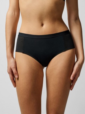 Black Women Chantelle One Hipster Panty | XZQ2331PK