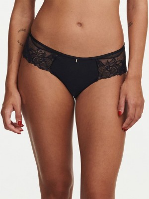 Black Women Chantelle Orangerie Dream Hipster Panty | SKE754PO