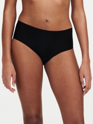 Black Women Chantelle SoftStretch Hipster Panty | NFF4876AK