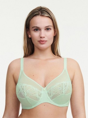 Green Women Chantelle Orangerie Dream Full Coverage Underwire Bras | BLT4351LC