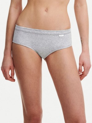 Grey Women Chantelle Cotton Comfort Hipster Panty | BTZ9923GJ