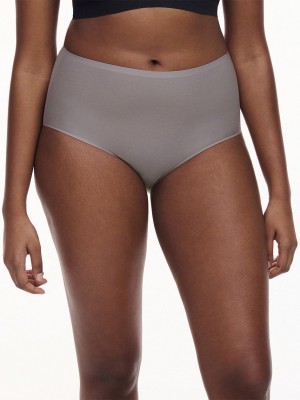 Grey Women Chantelle SoftStretch Briefs | FKG5445TN