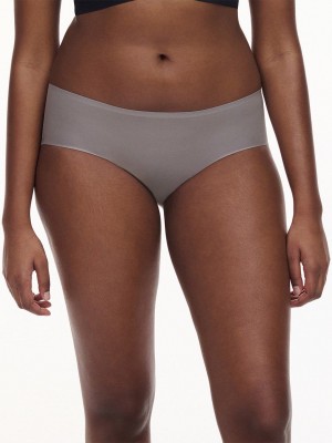 Grey Women Chantelle SoftStretch Hipster Panty | SGY4169MV