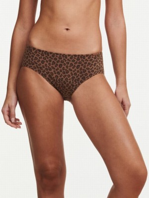 Leopard Women Chantelle Essential Leakproof Briefs | ZXM9652CI