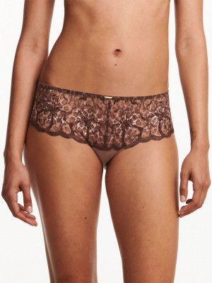 Leopard Women Chantelle Fleurs Hipster Panty | LKB1764XV