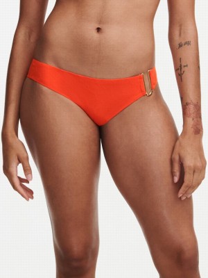 Light Orange Women Chantelle Glow Swim Bikini Bottoms | BPL5424HL