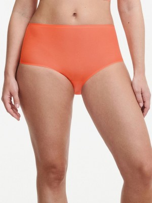 Orange Women Chantelle SoftStretch Briefs | SWA8173TD