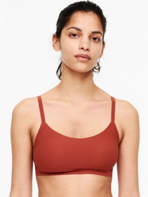 Orange Women Chantelle SoftStretch Scoop Padded Bralettes | LUW5734TS