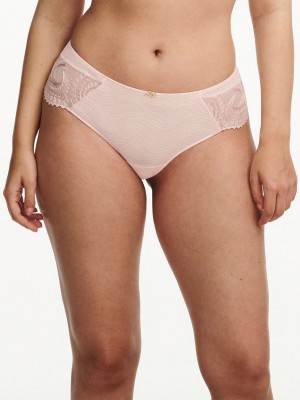 Pink Women Chantelle Mystic Dream Lace Hipster Panty | XKK9115BQ