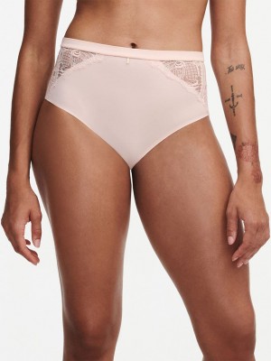 Pink Women Chantelle Orangerie Dream High Waist Briefs | CGI9053HP