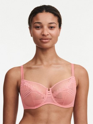 Rose Pink Women Chantelle Rodeo Underwire Bras | DYA8291BF