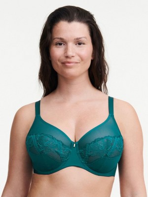 Turquoise Women Chantelle Orangerie Dream Full Coverage Underwire Bras | GTV9463HF