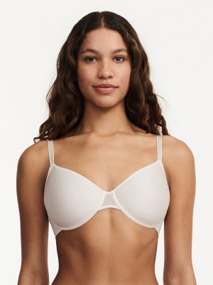 White Women Chantelle Manhattan Spacer Bras | PWQ7528HA