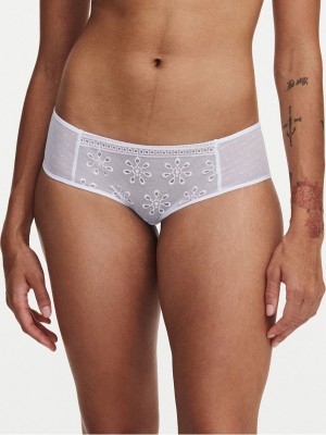 White Women Chantelle Pila Hipster Panty | TBK584CV