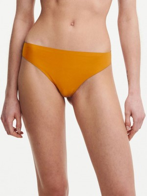 Yellow Women Chantelle SoftStretch Thong Panty | SPX6621HD