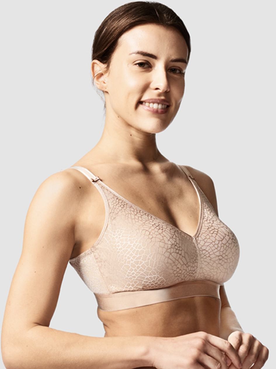 Beige Brown Women Chantelle C Magnifique Full Bust Wirefree Bras | TOG3299XD