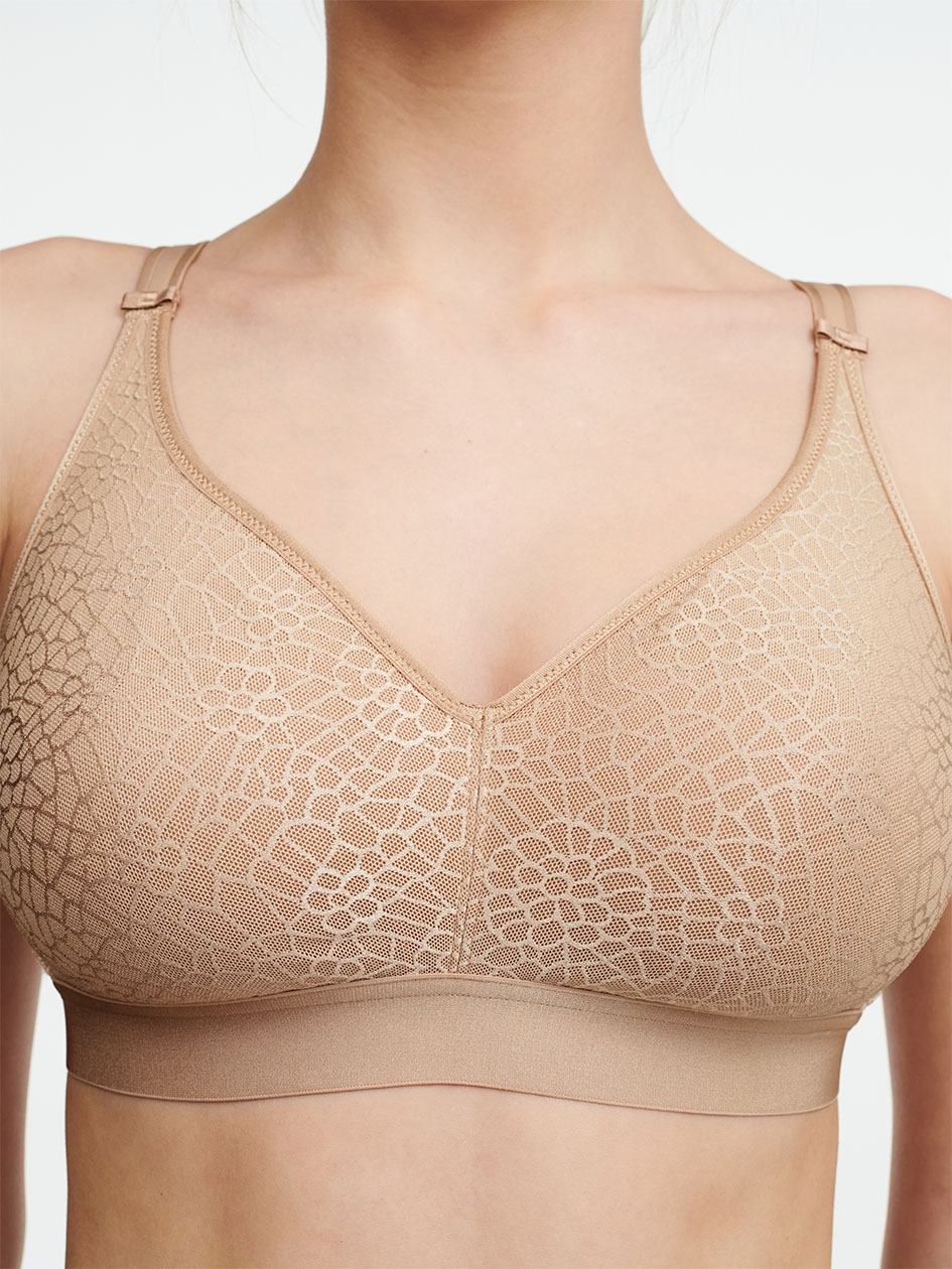 Beige Brown Women Chantelle C Magnifique Full Bust Wirefree Bras | TOG3299XD