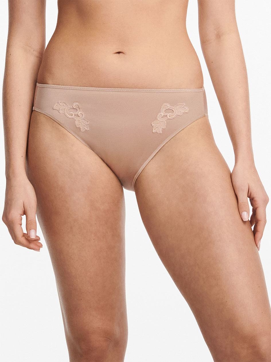 Beige Brown Women Chantelle Hedona Bikini Bottoms | VGG857DV