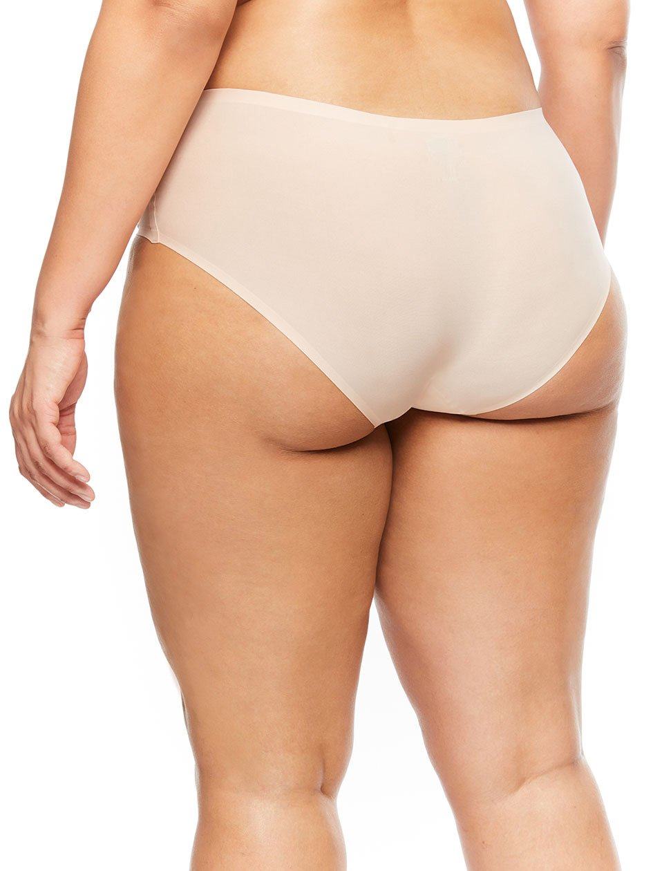 Beige Brown Women Chantelle SoftStretch Full Hipster Panty | SKJ1622JA