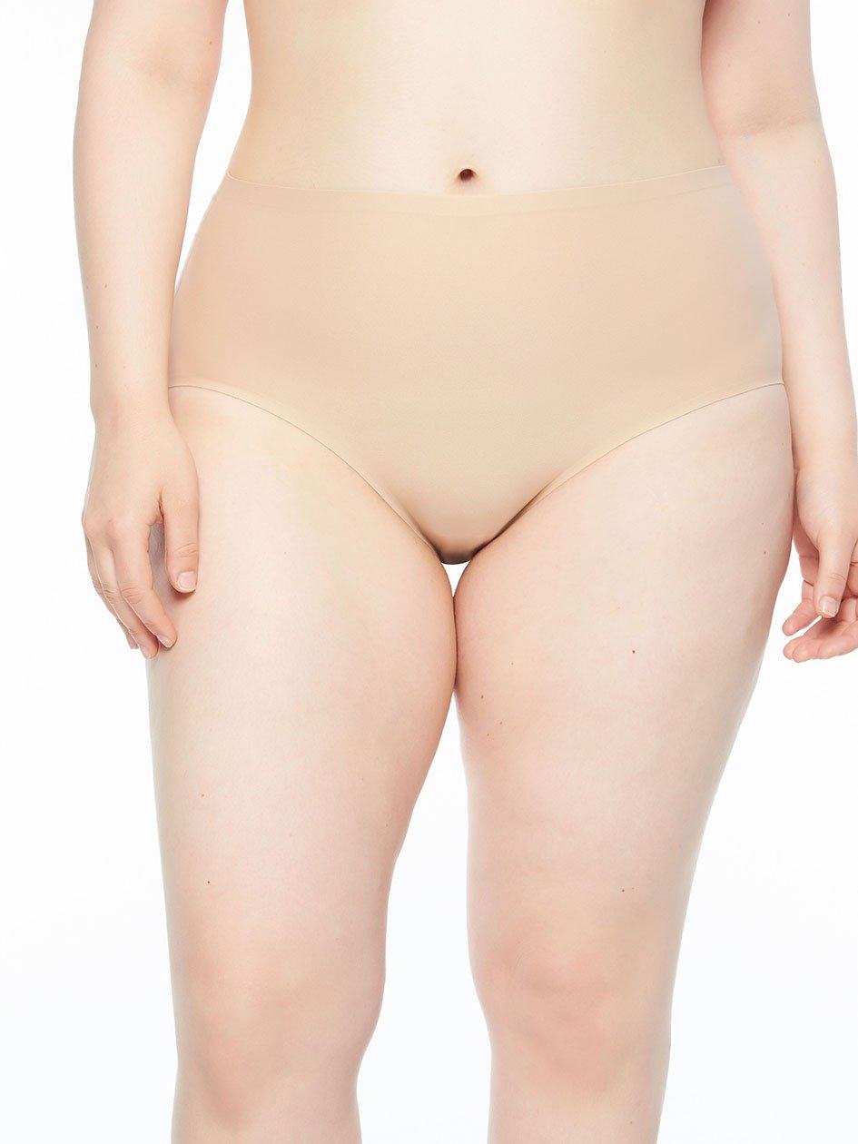 Beige Brown Women Chantelle SoftStretch Full Briefs | PVN7843PZ