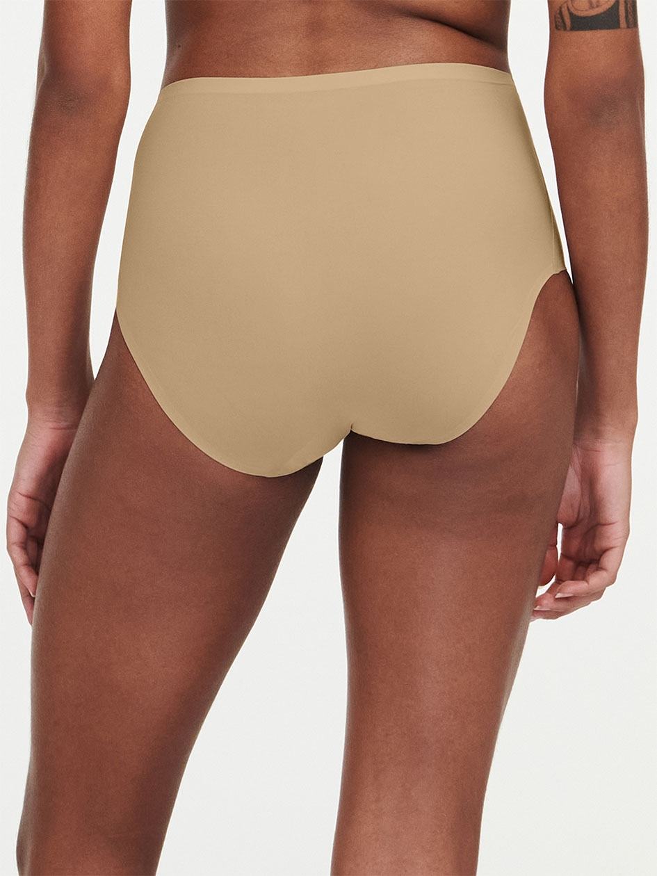 Beige Brown Women Chantelle SoftStretch Briefs | KKW2370IO