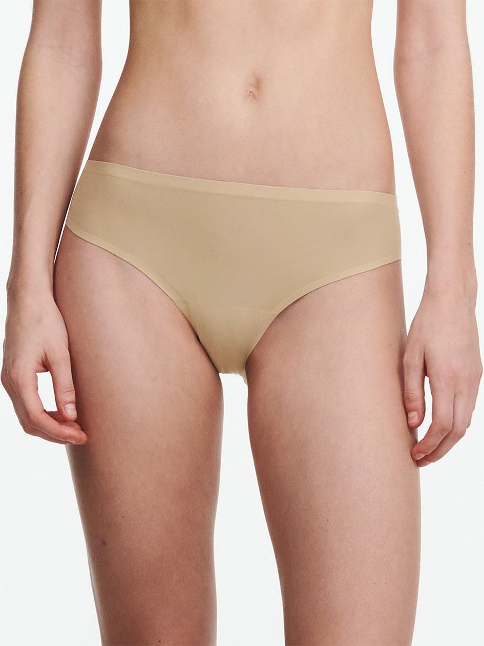 Beige Brown Women Chantelle SoftStretch Bikini Panty | LIP618XW