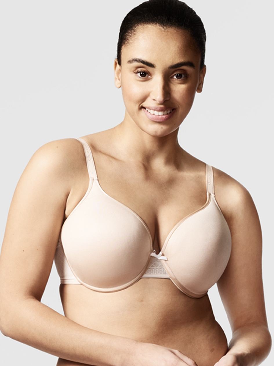 Beige Pink Women Chantelle C Ideal Back Smoothing Bras | MDH5640SF