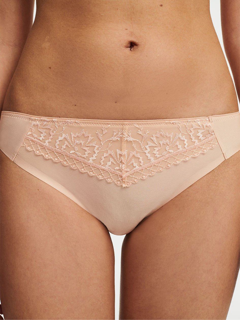 Beige Pink Women Chantelle Every Curve Bikini Bottoms | JVA5635YU