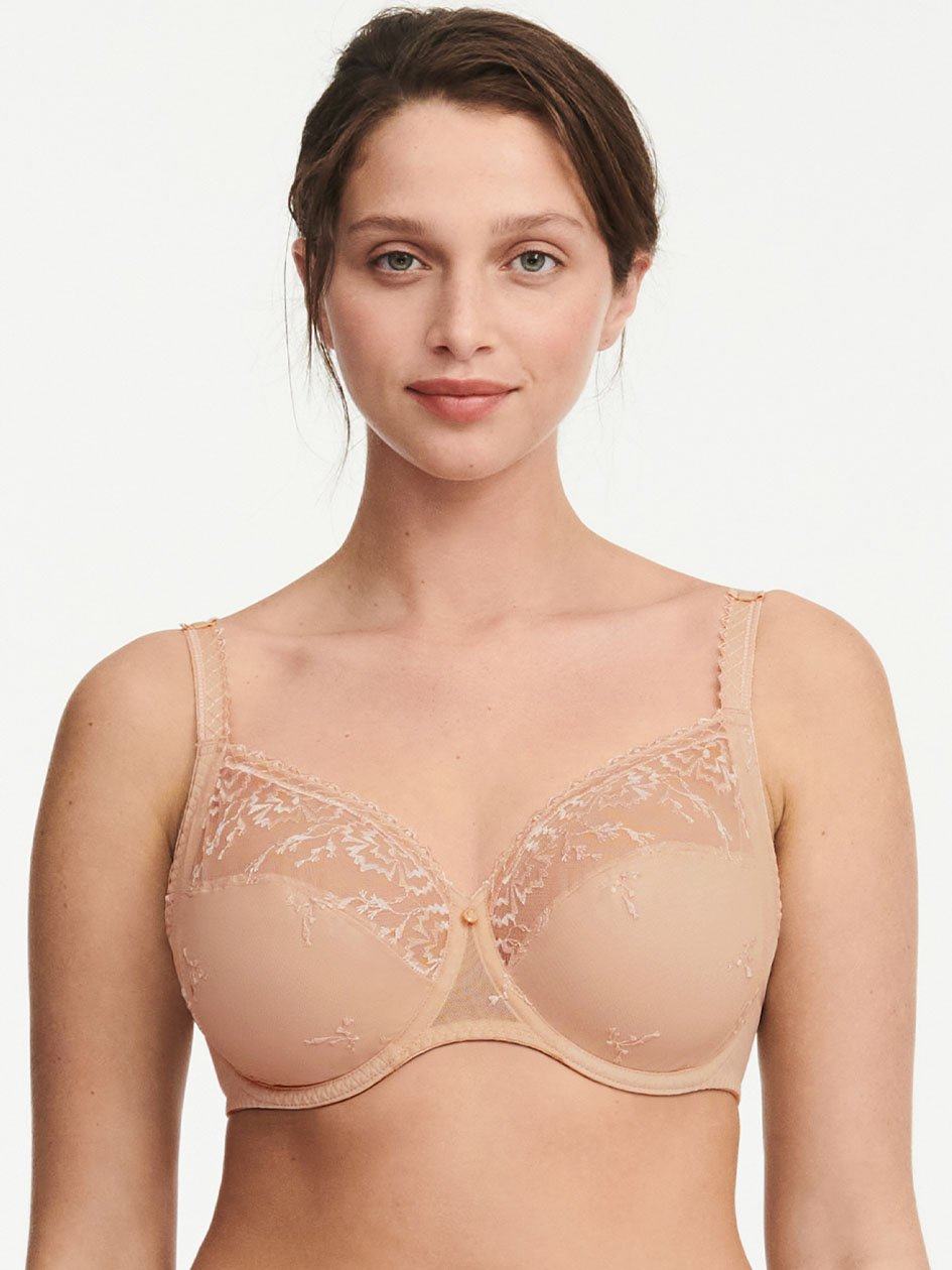 Beige Pink Women Chantelle Every Curve Full Coverage Unlined Bra | BOF818XC