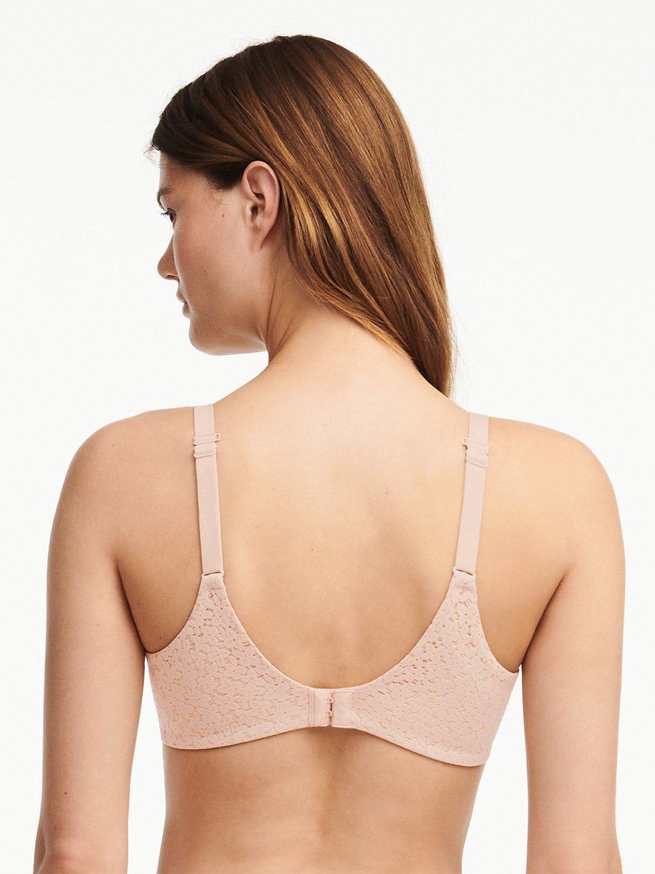 Beige Pink Women Chantelle Norah Comfort Smooth Sweetheart T-Shirt Bra | IXE698GX