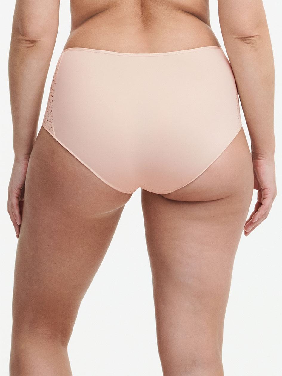 Beige Pink Women Chantelle Norah Comfort High Waist Briefs | ZQJ2446ZA