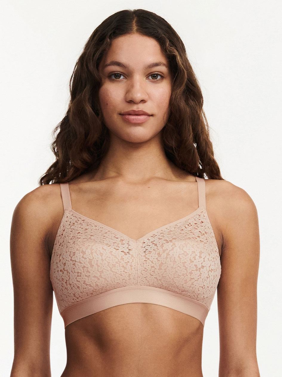 Beige Pink Women Chantelle Norah Comfort Supportive Wirefree Bras | XJO5447KI