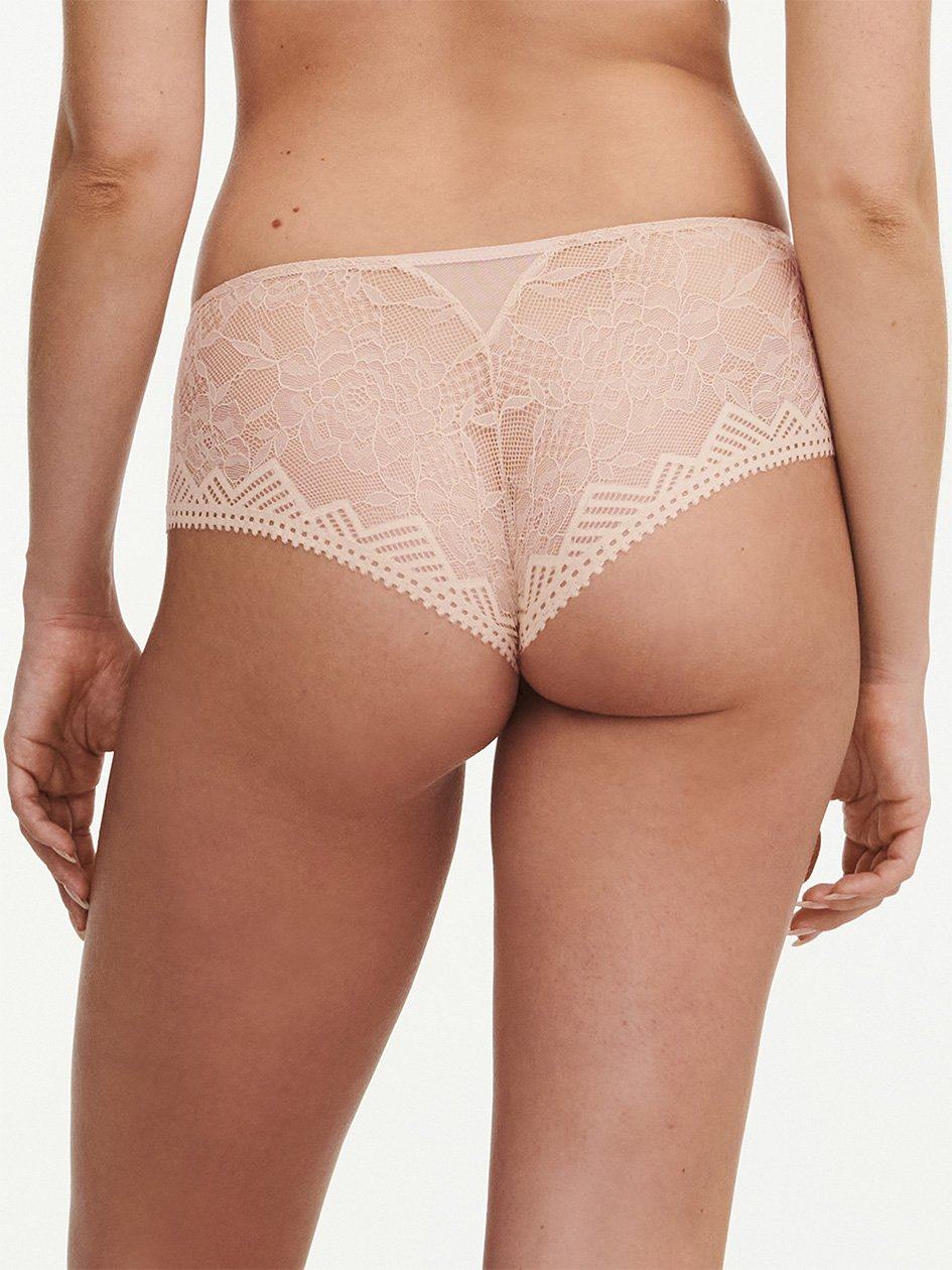 Beige Pink Women Chantelle Origins Lace Hipster Panty | AZD8596LO