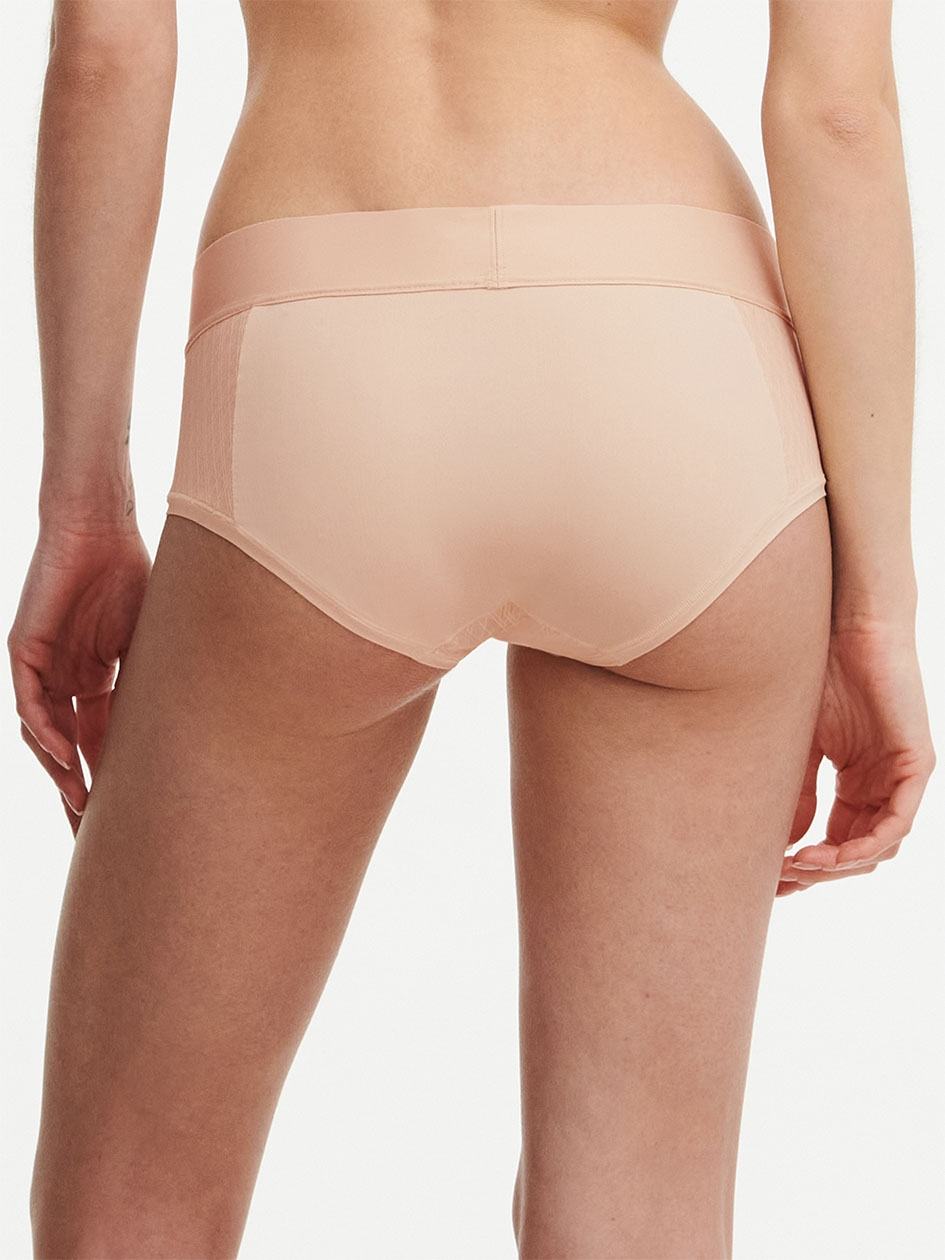 Beige Pink Women Chantelle Smooth Lines Hipster Panty | IEA4676CQ