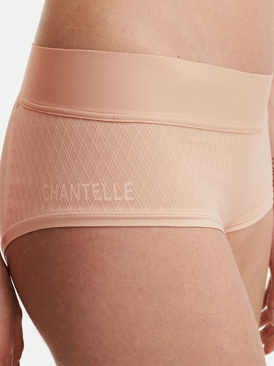 Beige Pink Women Chantelle Smooth Lines Hipster Panty | IEA4676CQ