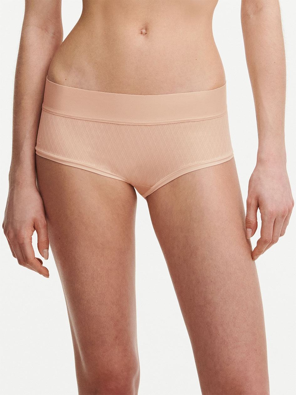 Beige Pink Women Chantelle Smooth Lines Hipster Panty | IEA4676CQ