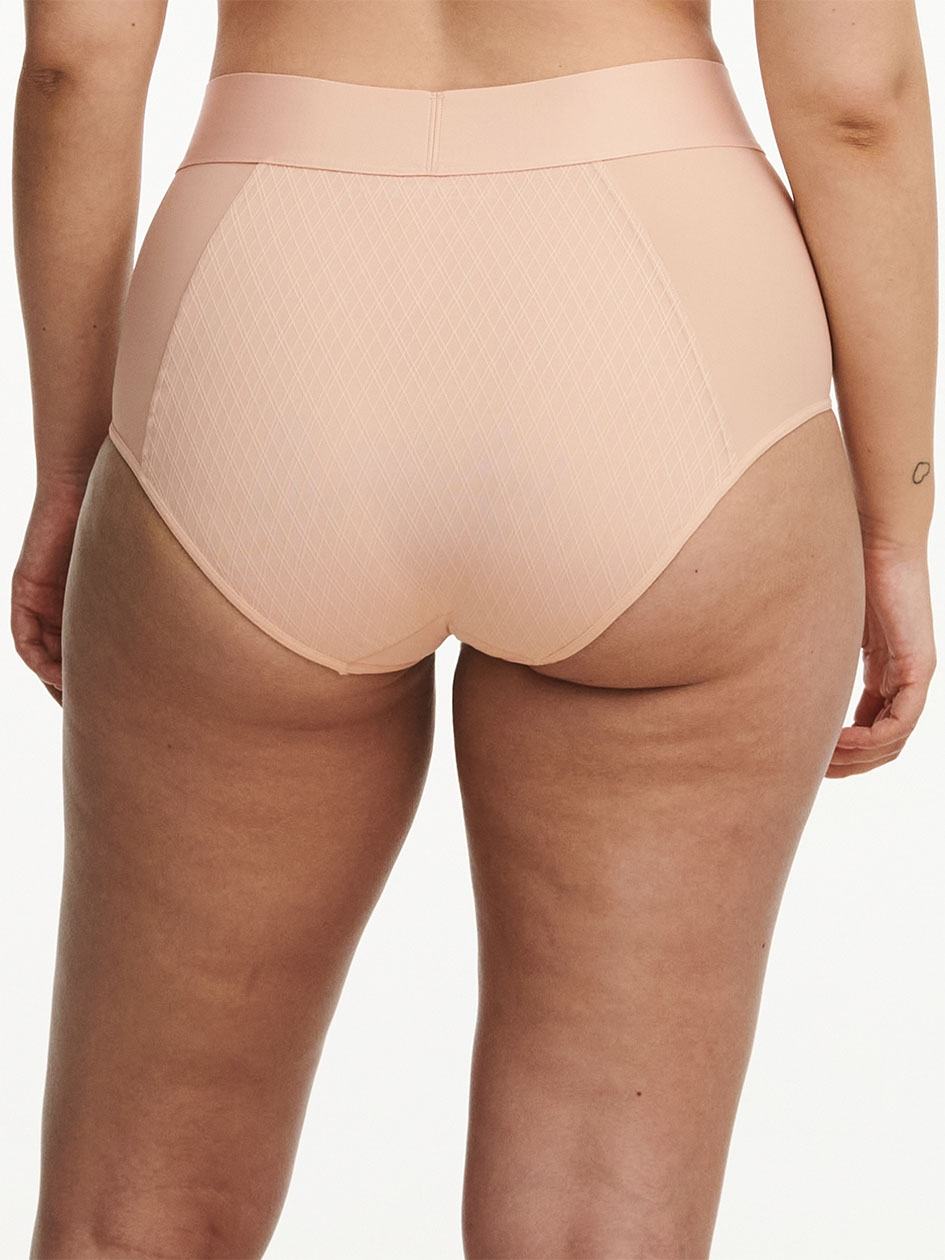 Beige Pink Women Chantelle Smooth Lines Light Control Briefs | BXF881EC