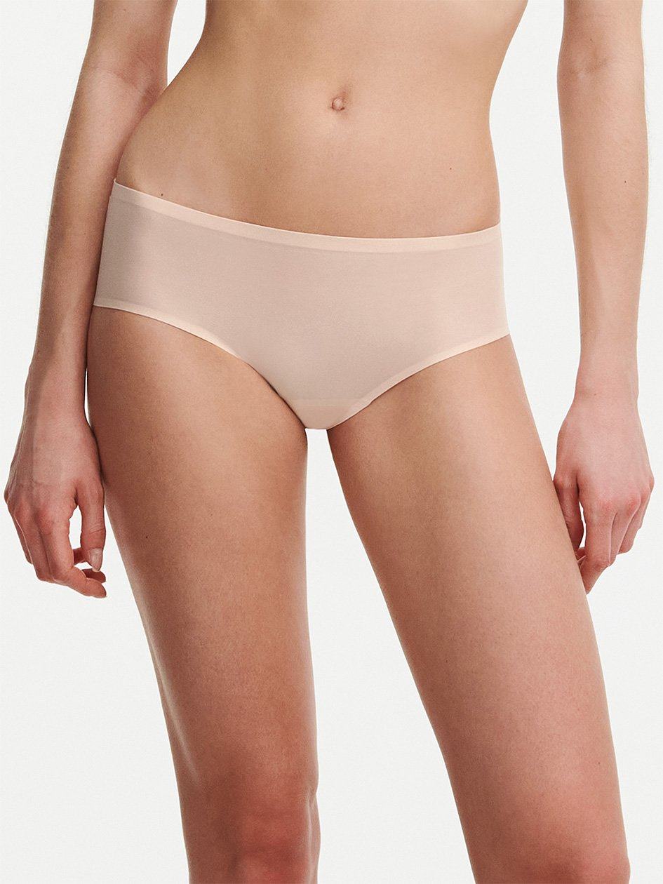 Beige Pink Women Chantelle SoftStretch Hipster Panty | USL2943LV