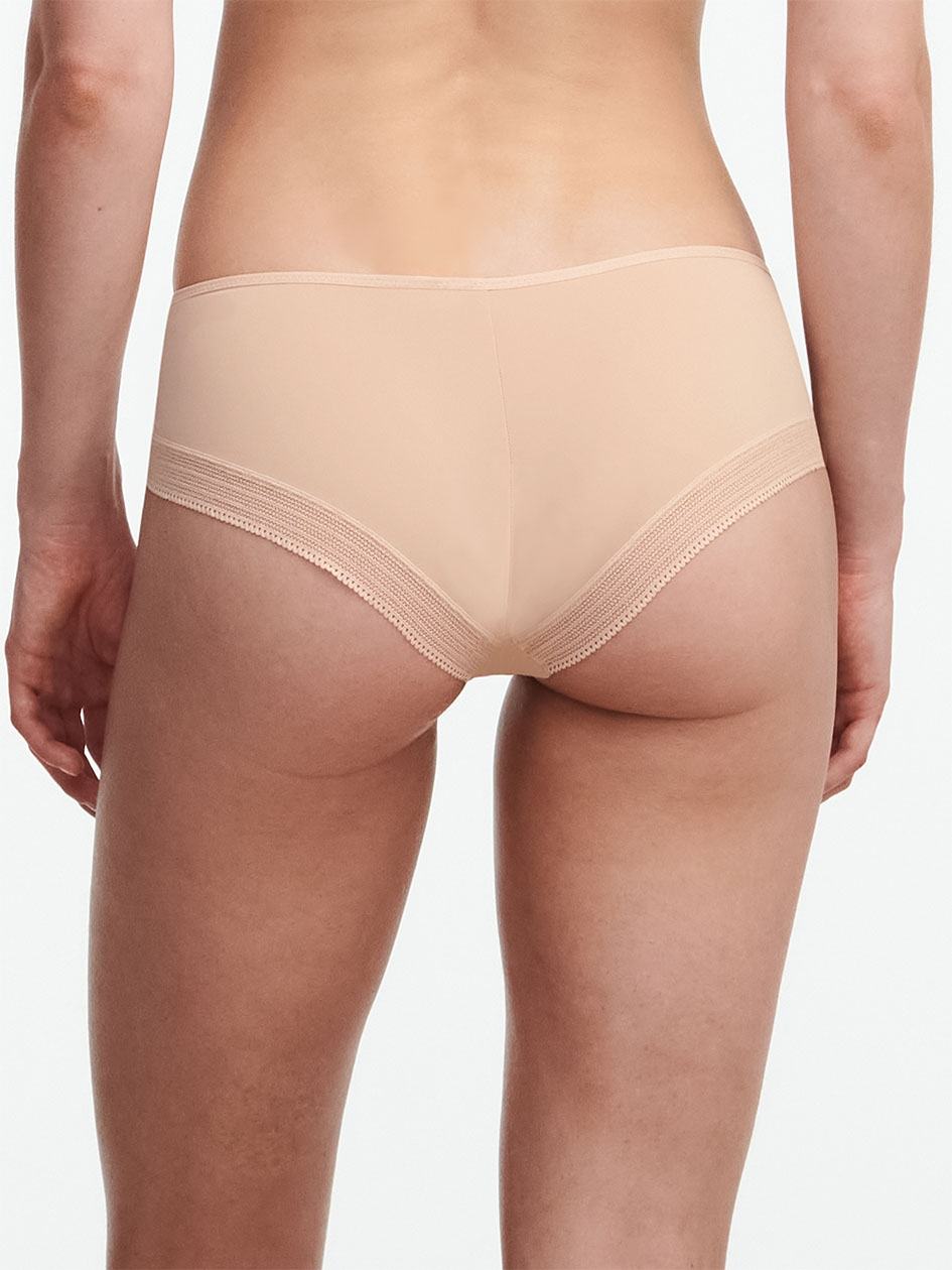 Beige Pink Women Chantelle True Lace Hipster Panty | NJS6489QH