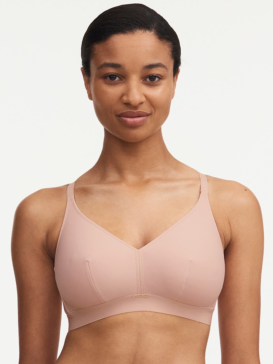 Beige Rose Women Chantelle Bare Essential Lightweight Wireless Bras | PCU6211TS