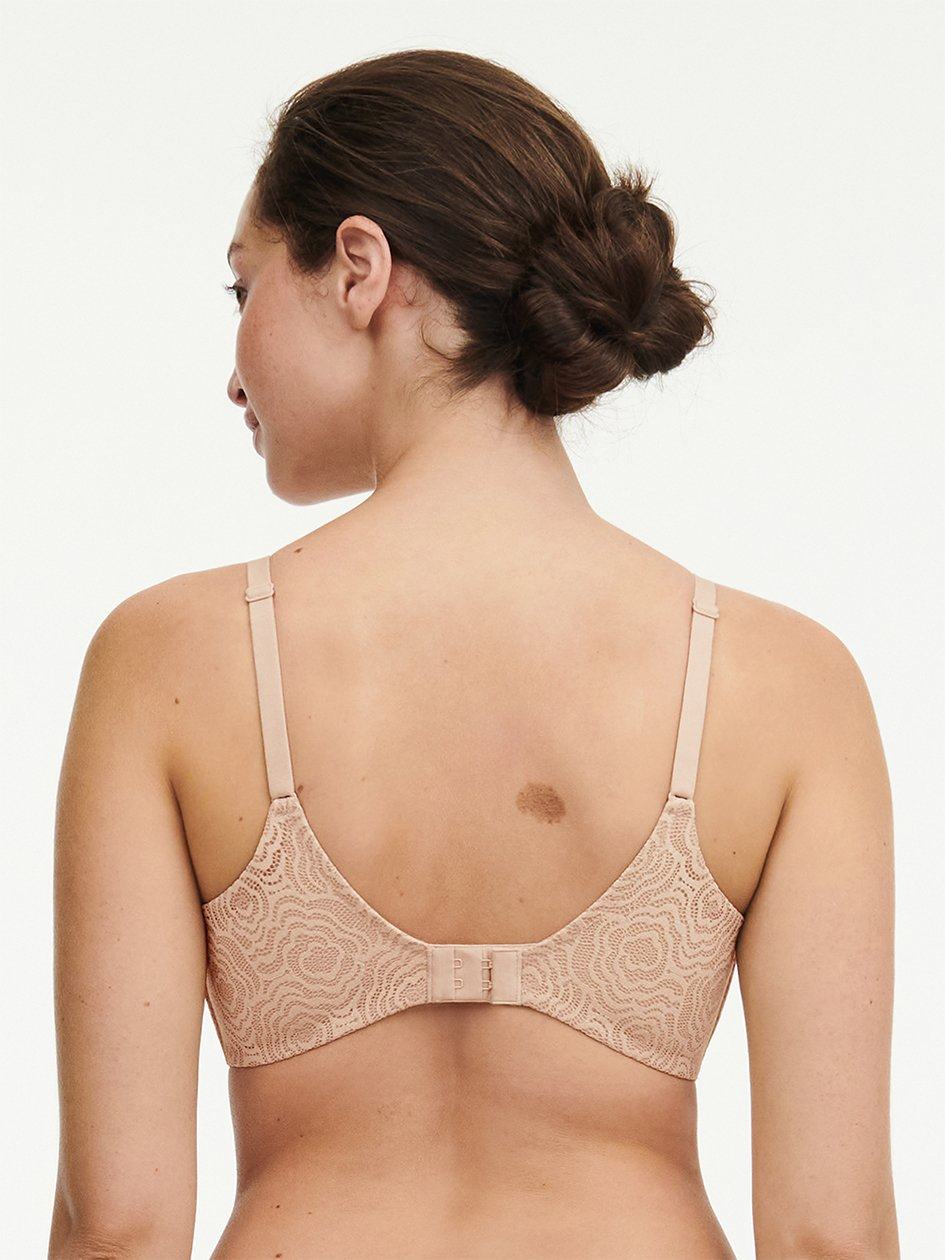 Beige Rose Women Chantelle C Jolie Wirefree T-Shirt Bra | EEC5653FZ