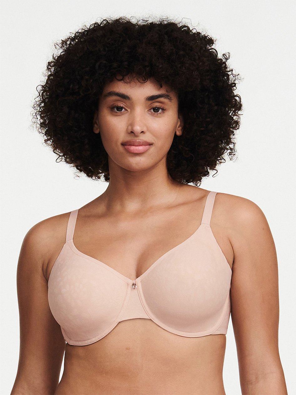 Beige Rose Women Chantelle Comfort Chic Back Shaping Minimizer Bras | MWZ5669FT