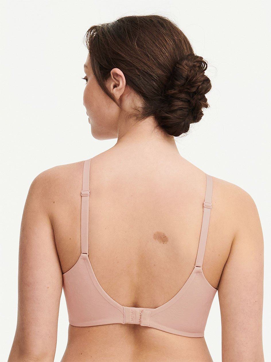 Beige Rose Women Chantelle Comfort Chic Back Smoothing Full Support Wireless Bras | SHQ6979CB