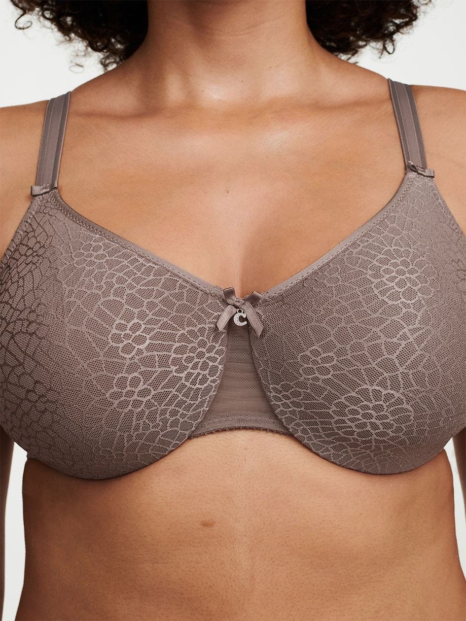 Beige Women Chantelle C Magnifique Seamless Minimizer Unlined Bra | SCN3171DY