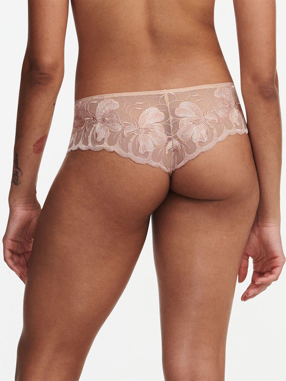 Beige Women Chantelle Fleurs Hipster Panty | EPQ371EQ