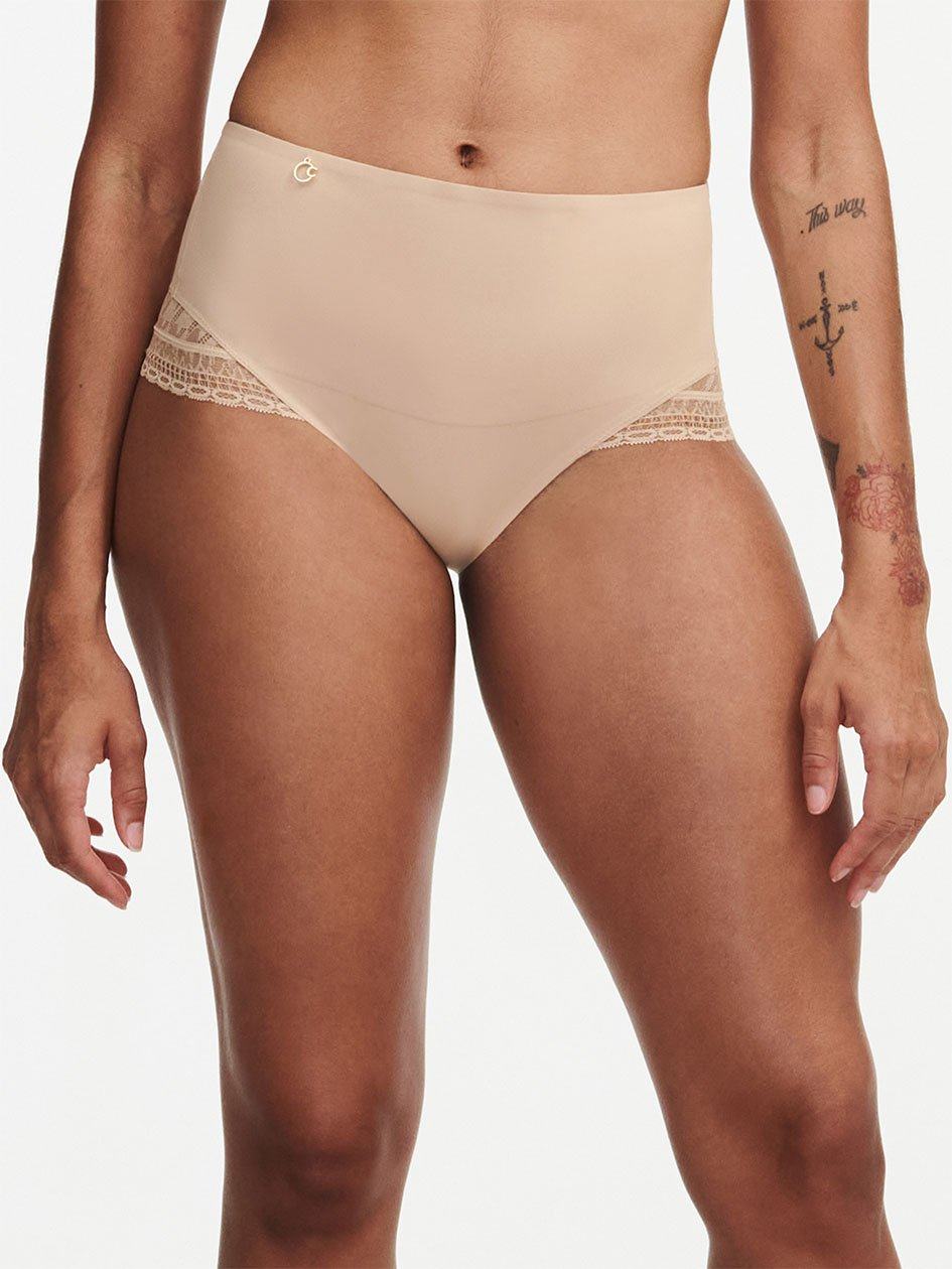 Beige Women Chantelle Impression Smoothing Full Briefs | RVH6136XE