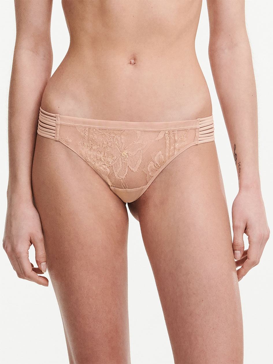 Beige Women Chantelle Impulse Thong Panty | SFM2130MG