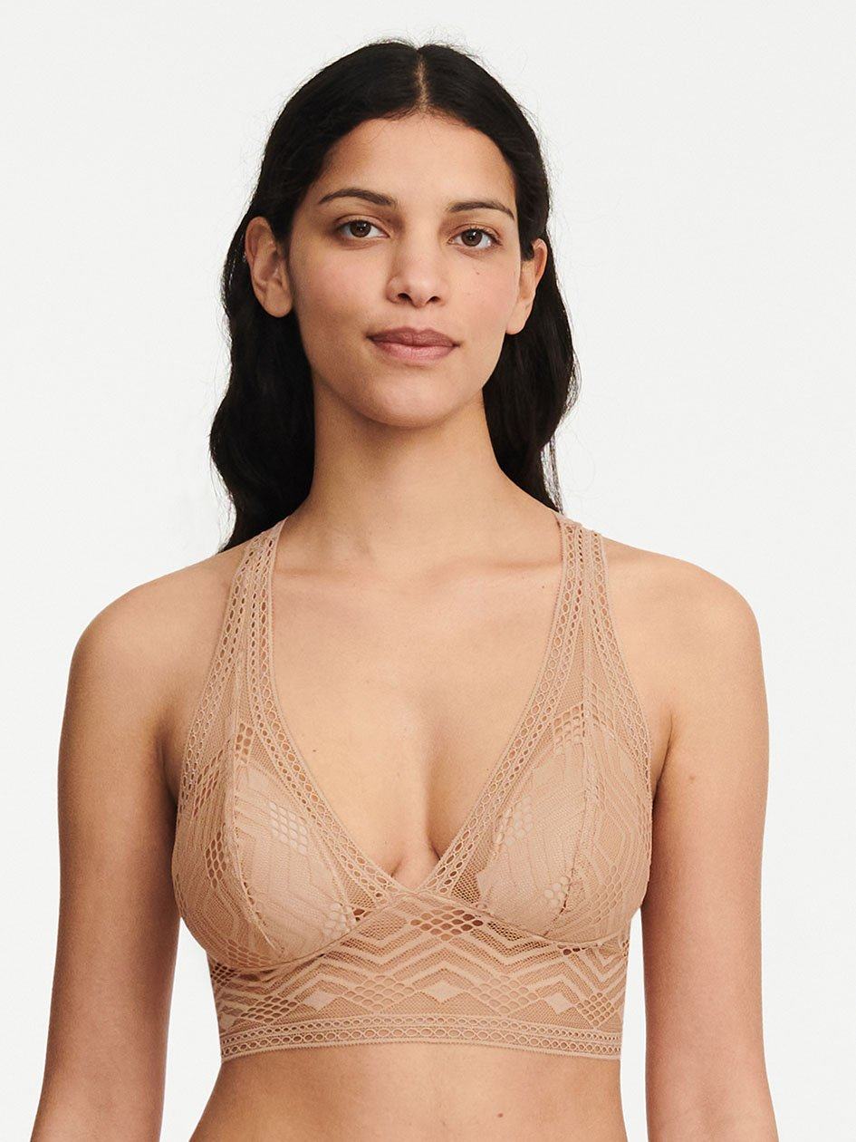 Beige Women Chantelle Ondine Wireless Bras | AEH5884VW